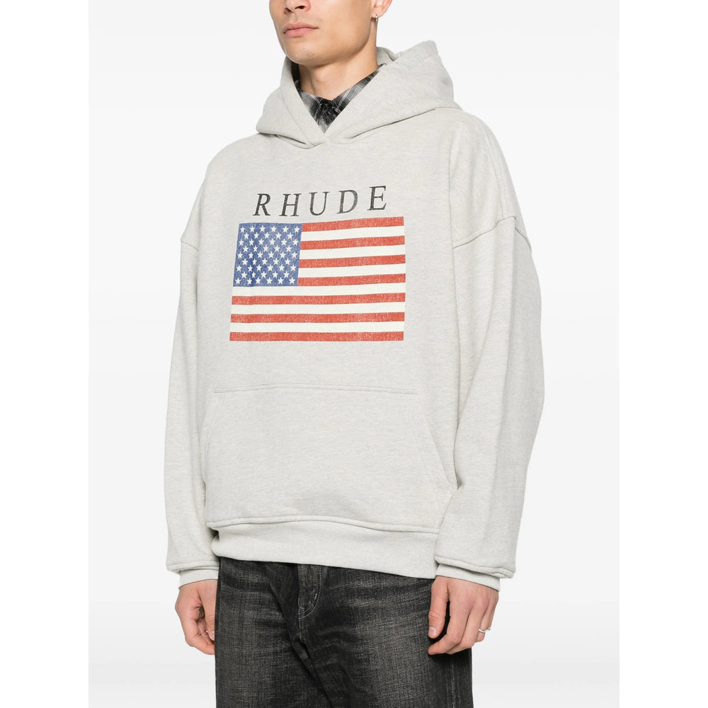 Rhude Sweatshirts - Gray | 0bb02f3d4f6bc349caf1d08d576f33992587f506