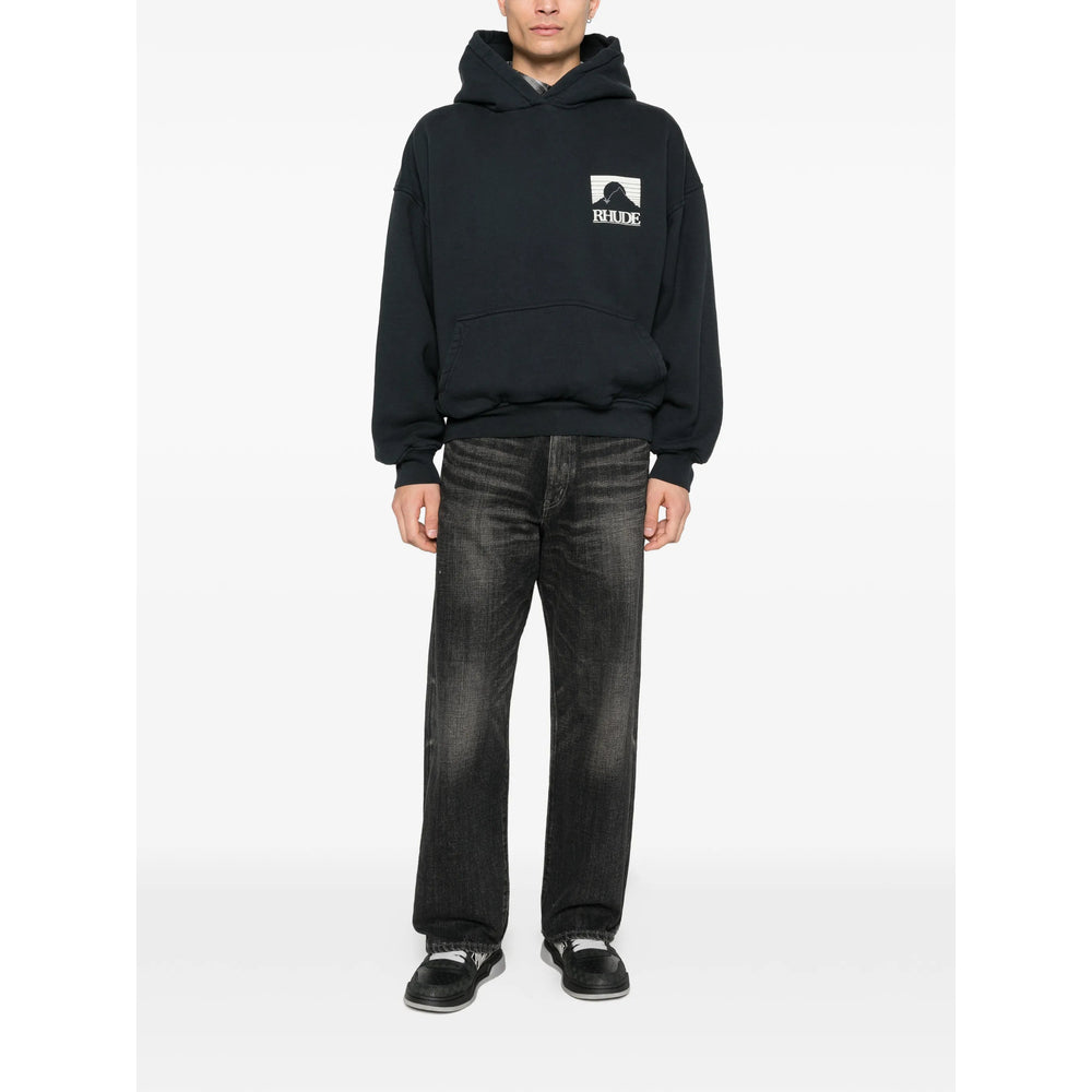 Rhude Sweatshirts - Black | 5eb8a5944ab4afaf22078bc790c03f5c36bd0723