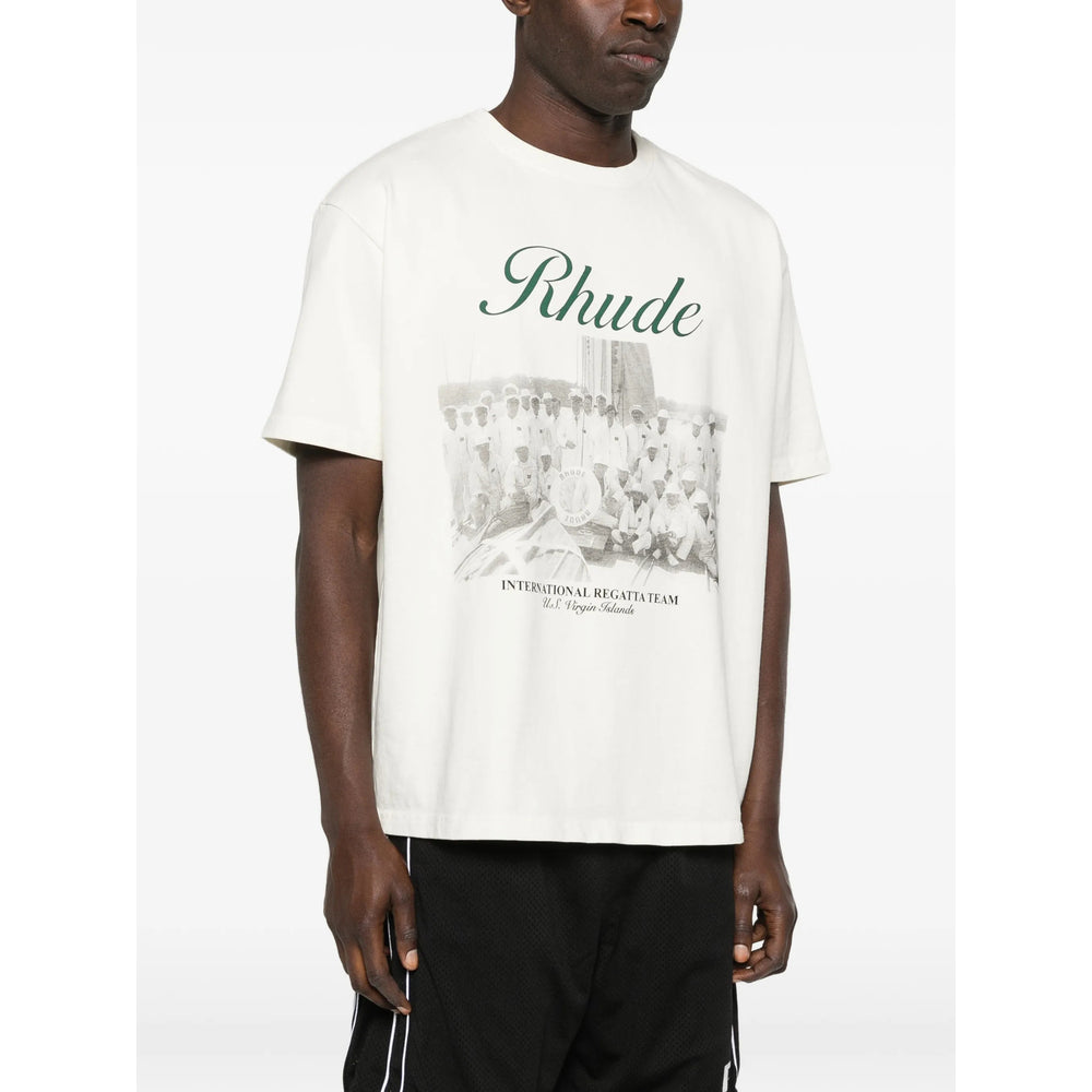 Rhude T Shirts - Neutral | 9ab345771aceaf7c72fd3e0968e341be144cecdc