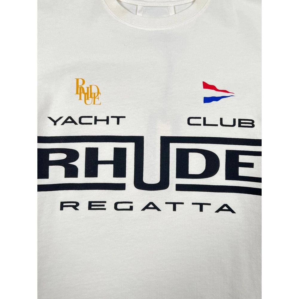 Rhude T Shirts - White | ccfeced4ca7e60a2a82a0864375e934dedd4cd09