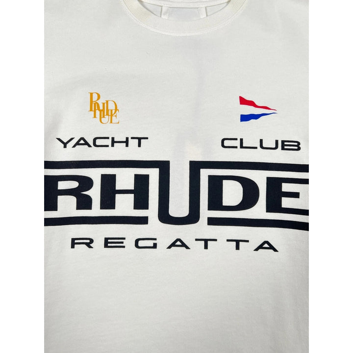 Rhude T Shirts - White | ccfeced4ca7e60a2a82a0864375e934dedd4cd09