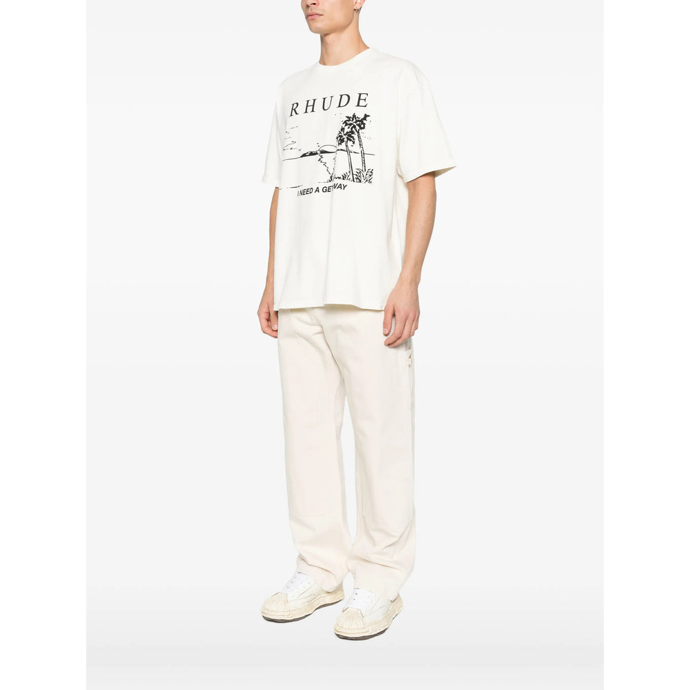 Rhude T Shirts - Neutral | 43afce833834850d9645902661e5ed0387d3145d