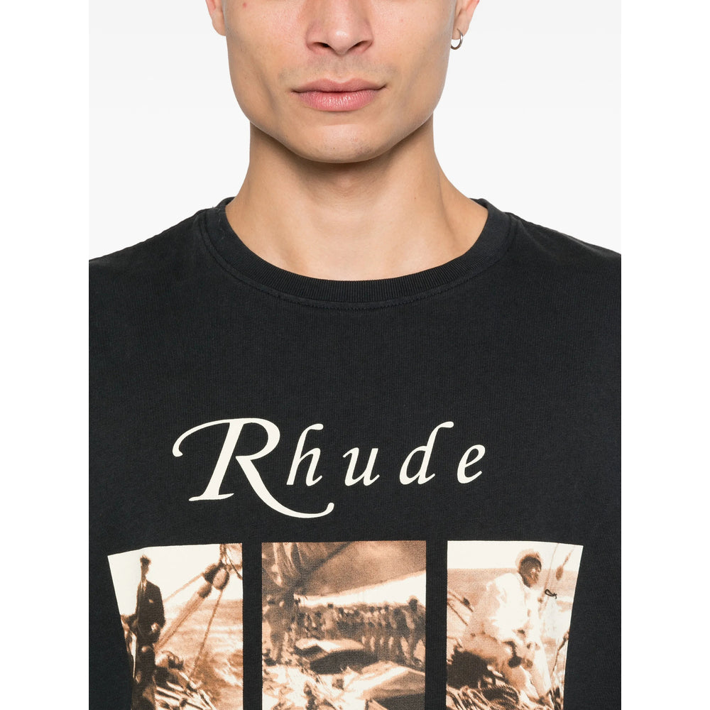 Rhude T Shirts - Black | c35aca3d00a174ee2fab43c7210f3f82a5a01457