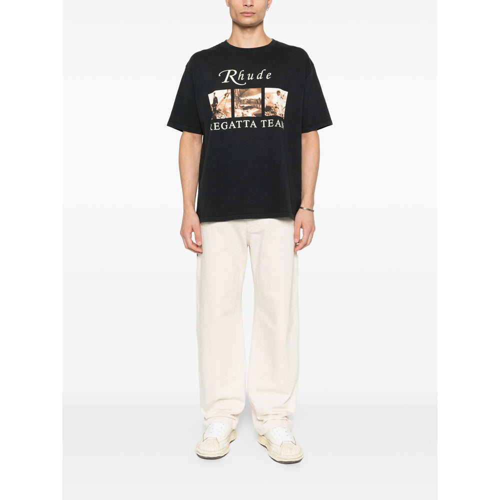 Rhude T Shirts - Black | 4024c2c41c1bdf09cf560385ad4671523a38b13e