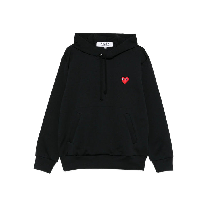 Comme Des GarÇOns Play Sweatshirts - Black | 01b97929cb5a2250ff4155ead6a3cdfdb95d8c3e