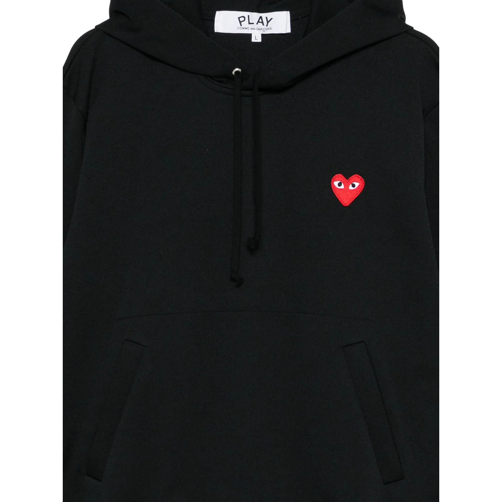 Comme Des GarÇOns Play Sweatshirts - Black | ac021ea77e756ec009f1058b41231a65f8165516