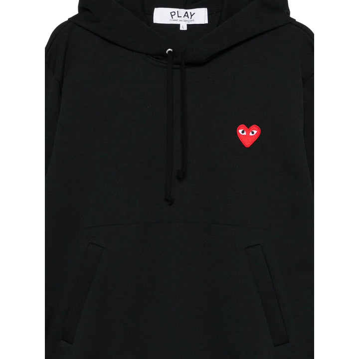 Comme Des GarÇOns Play Sweatshirts - Black | ac021ea77e756ec009f1058b41231a65f8165516