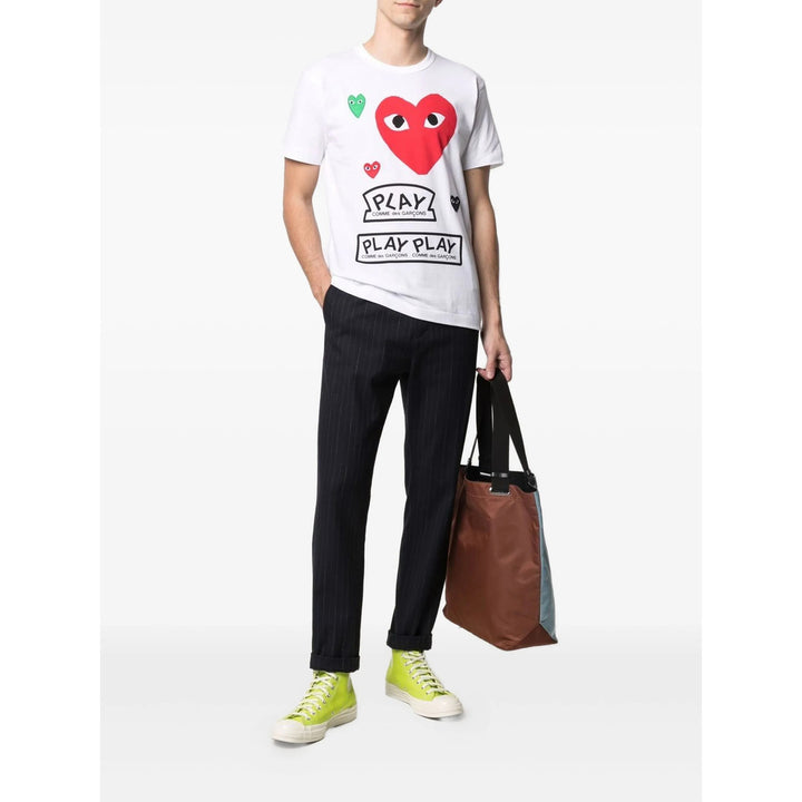 Comme Des GarÇOns Play T Shirts - White | 1943b1c769fd81d914e055c38678c8f66d698d02
