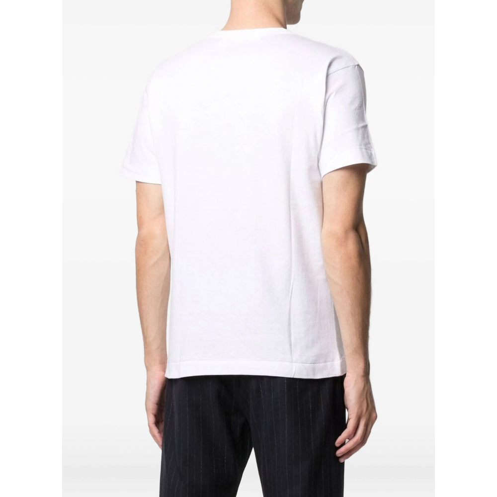 Comme Des GarÇOns Play T Shirts - White | 09357acd47fe27191a0618aeeb4deeb010107c09