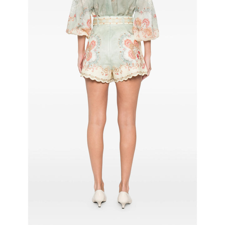 Zimmermann Shorts - Blue, Neutral | 4f59200fcf768f76ba0a718c3357b5f3fcc23d9d