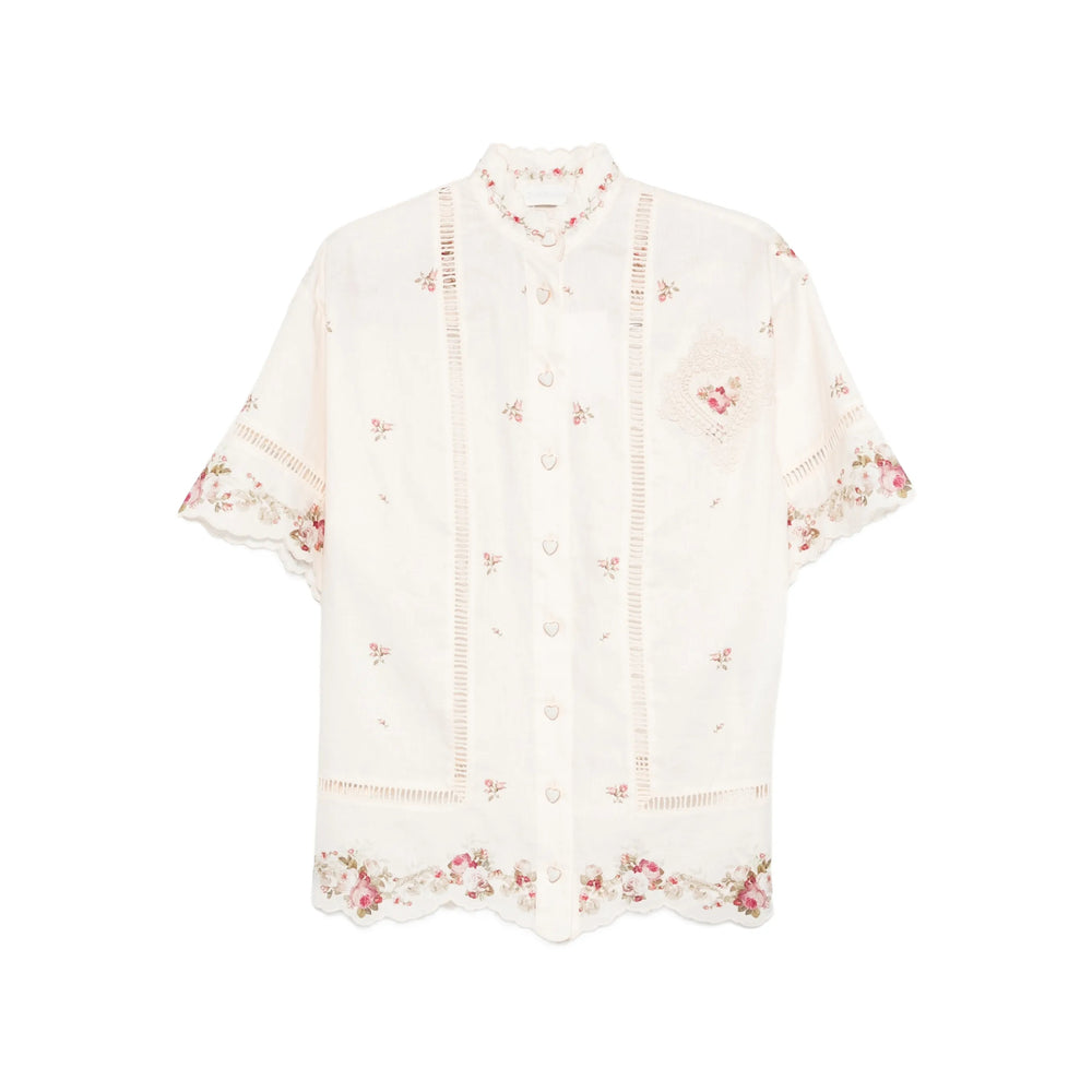 Zimmermann Shirts - Neutral, Pink | 6fde76eeb42466647e27d9e176f17b1bea4d78d7