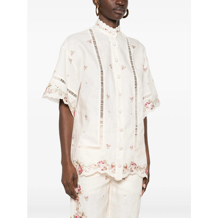 Zimmermann Shirts - Neutral, Pink | ceb86ed85d1cb97982a009164a78383dde54f0a8