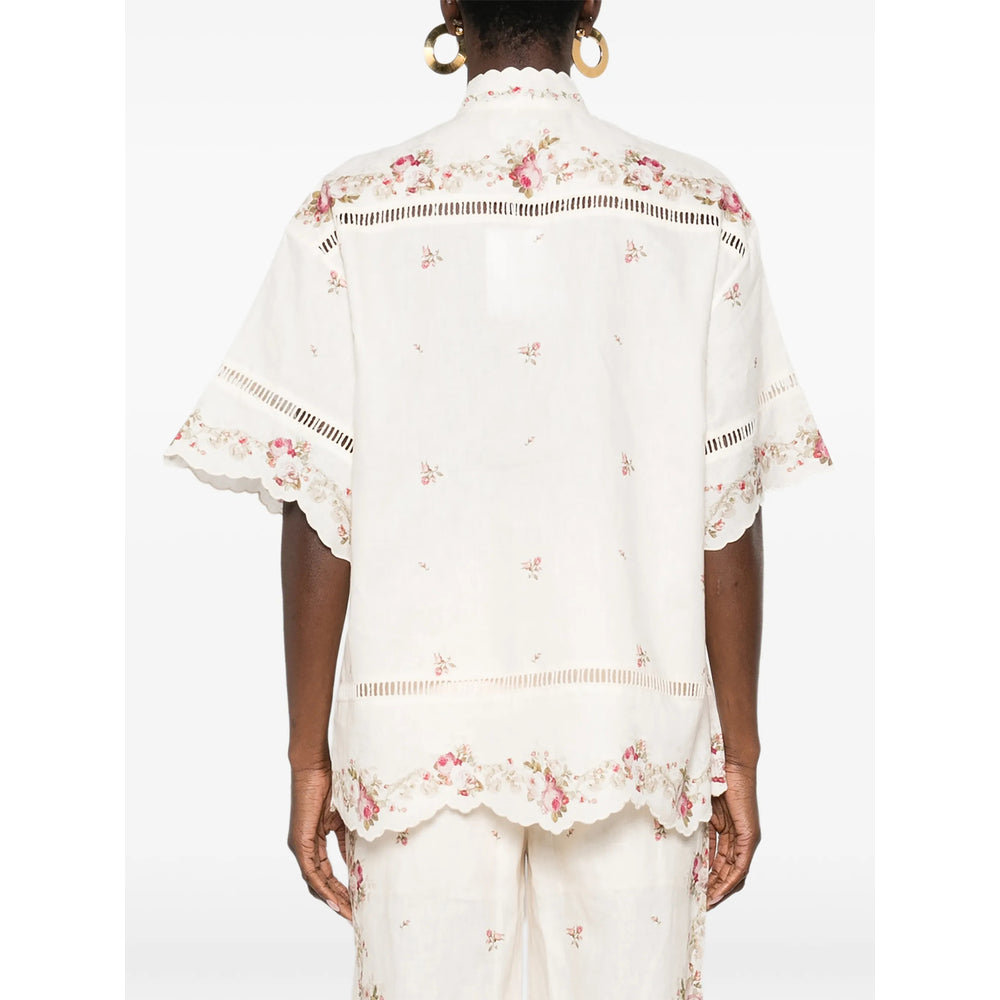 Zimmermann Shirts - Neutral, Pink | 46adef7673240dd055187e1a641989aae56ed41b