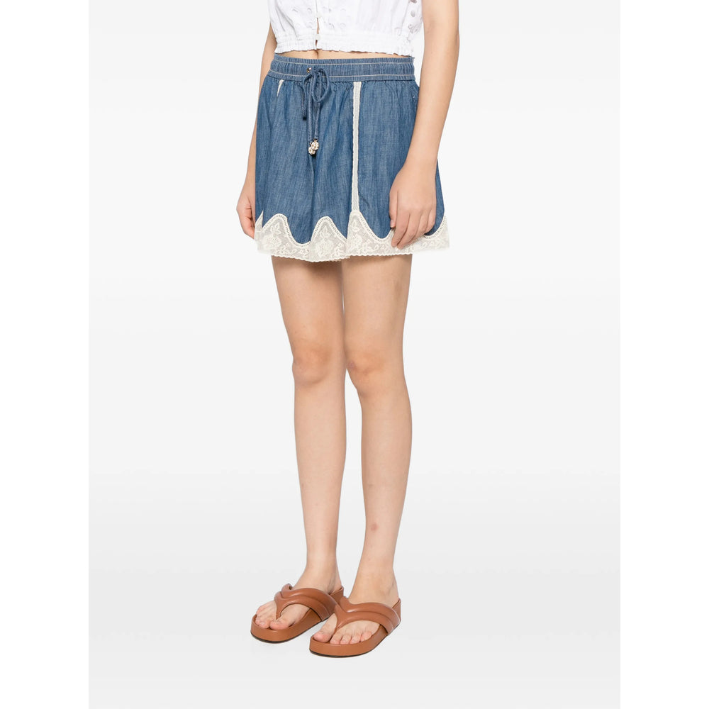 Zimmermann Shorts - Blue, Neutral | e0cbaef98714aaaec0484769ead2cc3fc1752c61