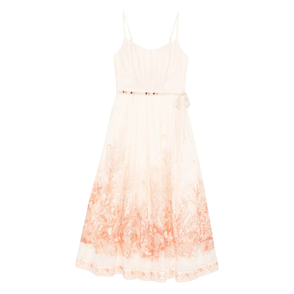 Zimmermann Dresses - White, Pink | ddf574dedbba76270be52591a563ac552b2b9f9a