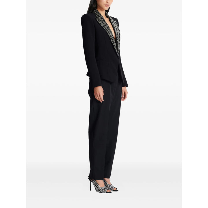 Balmain Leather Outerwears - Black | 8f9dab24d795ca11f524ca708c363b11d22e8a5f