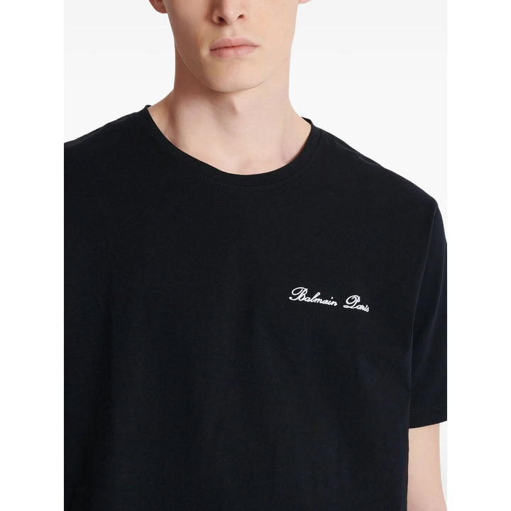 Balmain T Shirts - Black | 333940fd650cbff0ce616af610bc0f2e6e867ba0