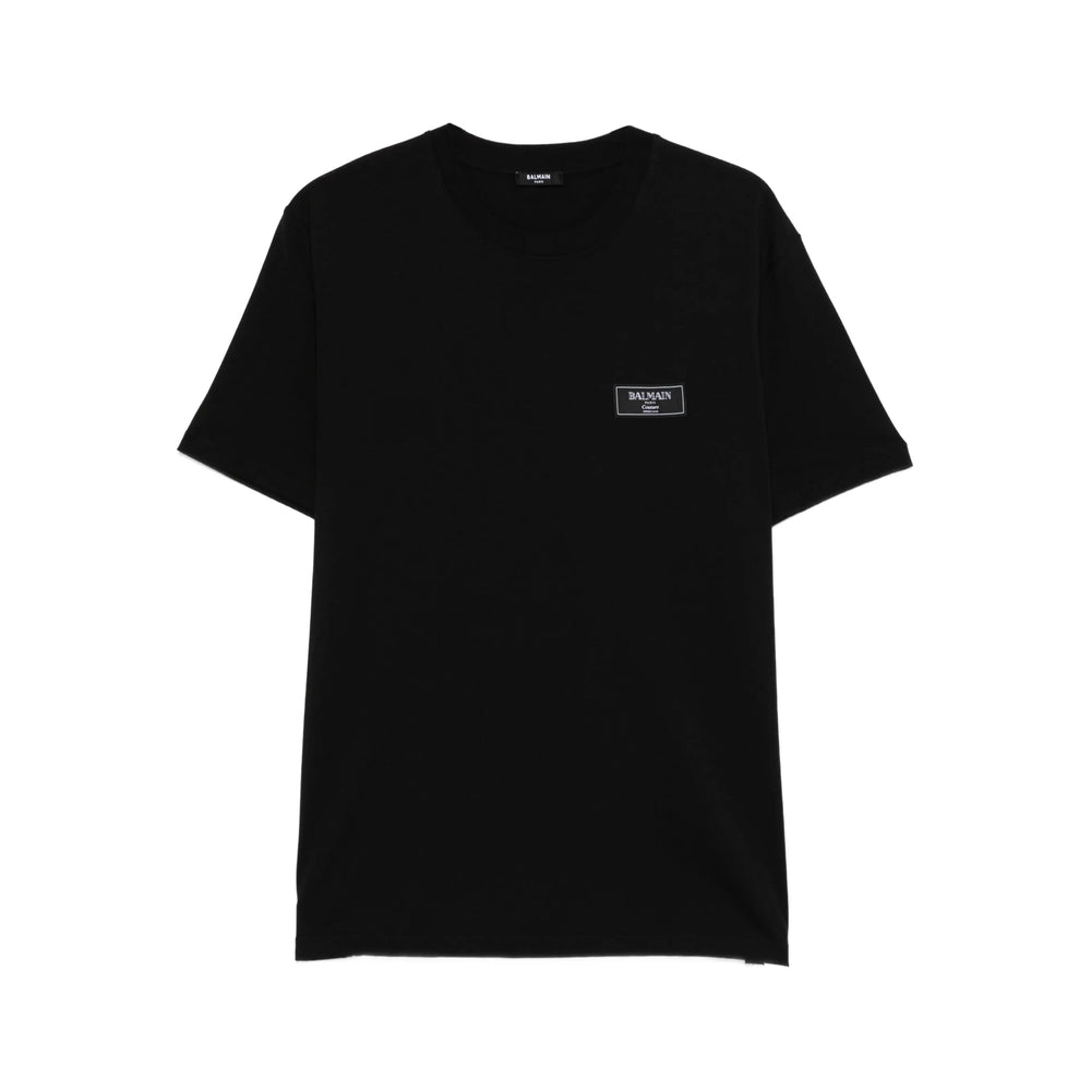 Balmain T Shirts - Black | 19946e5fe2f3d32c9a92b1dc05cd6f595c314b11