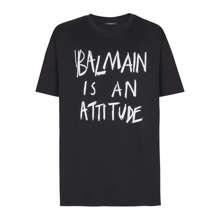 Balmain T Shirts - Black | 36ea59cf5c13721b87929c860b894699ea345ec2