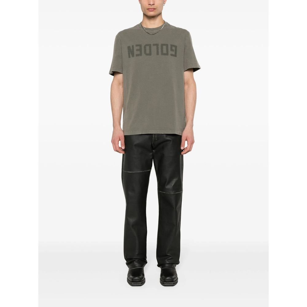 Golden Goose T Shirts - Green | 2aeca0e05e2c7b149e5c677cacbcd7e9c1e86975