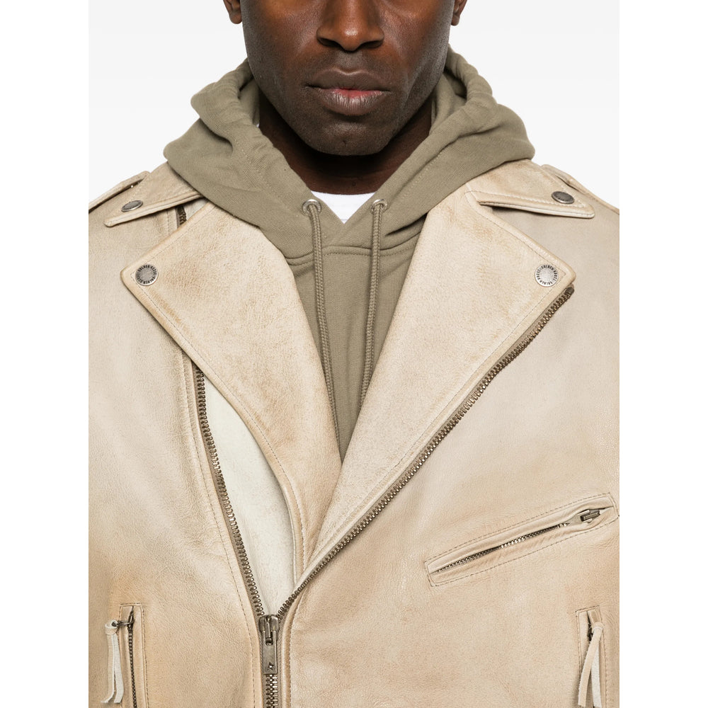 Golden Goose Leather Outerwears - Neutral | 872693cd571dade4641b2b360a871dcb1d263190