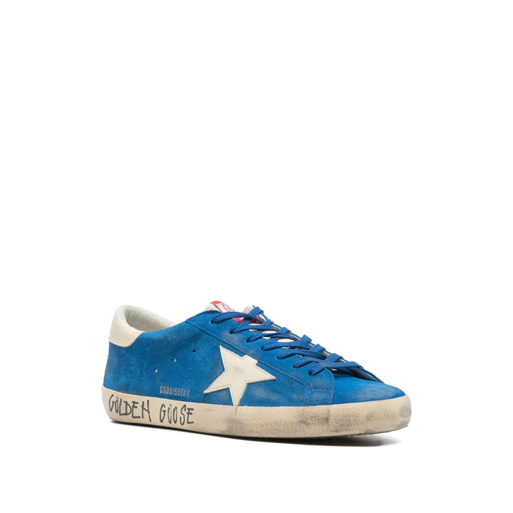 Golden Goose Sneakers - Blue, White | 7fa05f39188f482a994a1a499cec47ab61c30f08