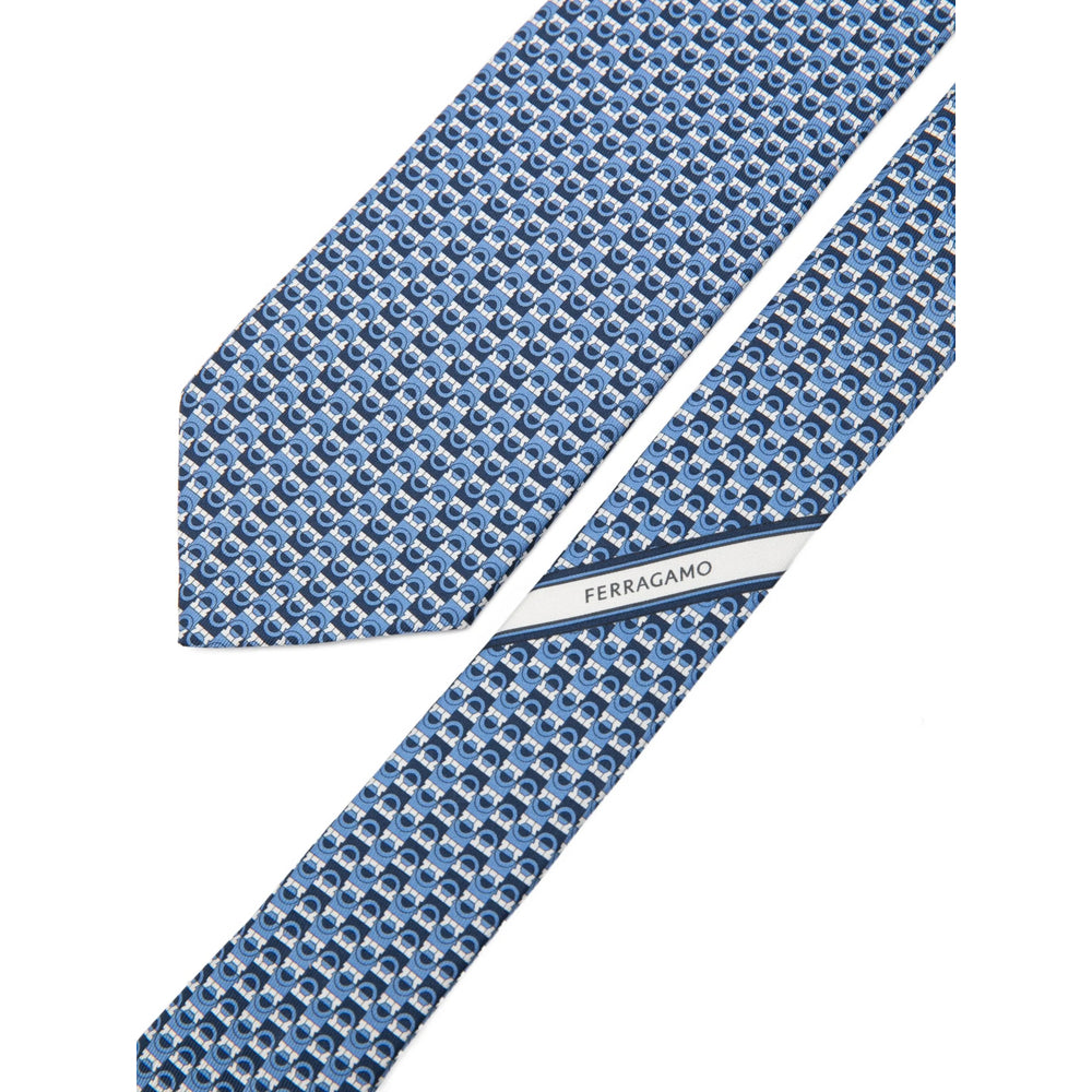 Ferragamo Ties - Blue | 08b265b3d91019e5f4c3d344069b012e8e80c113