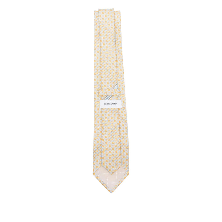Ferragamo Ties - Yellow, Blue | 508d0b6ef24e365b9547b06d4418e80b33b94b6a
