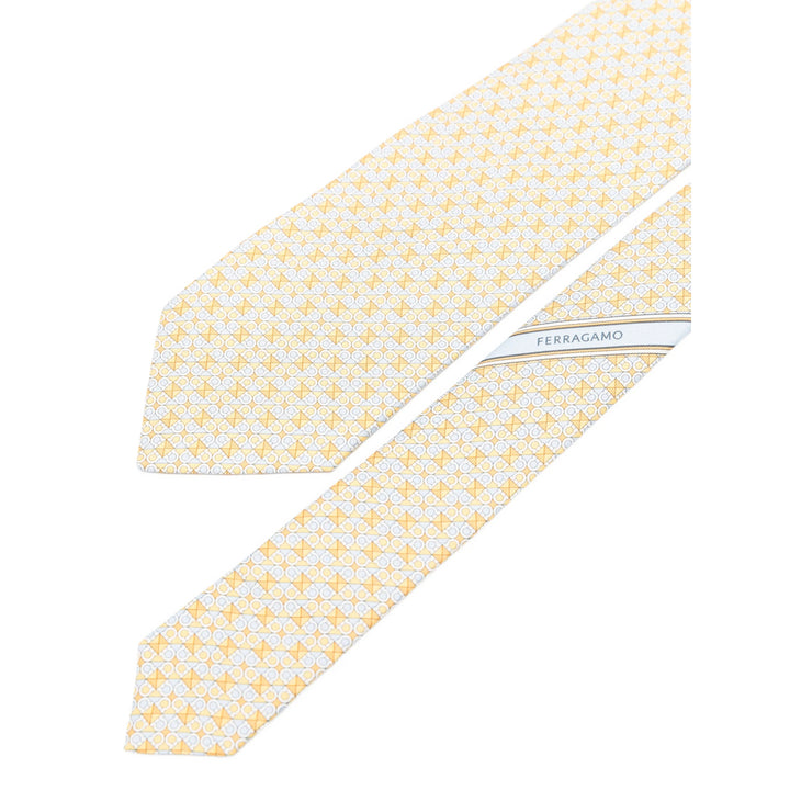 Ferragamo Ties - Yellow, Blue | e00188ce39819c0628858008a8926b5fb950e9b9