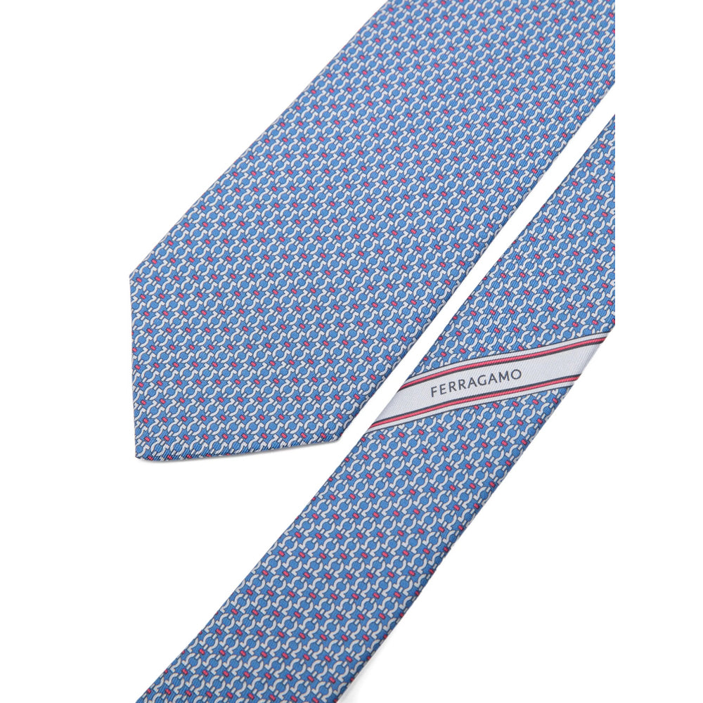 Ferragamo Ties - Blue | 14c3f36b6aa3be1a8b0b0c33fe9a9fe3718c3d71