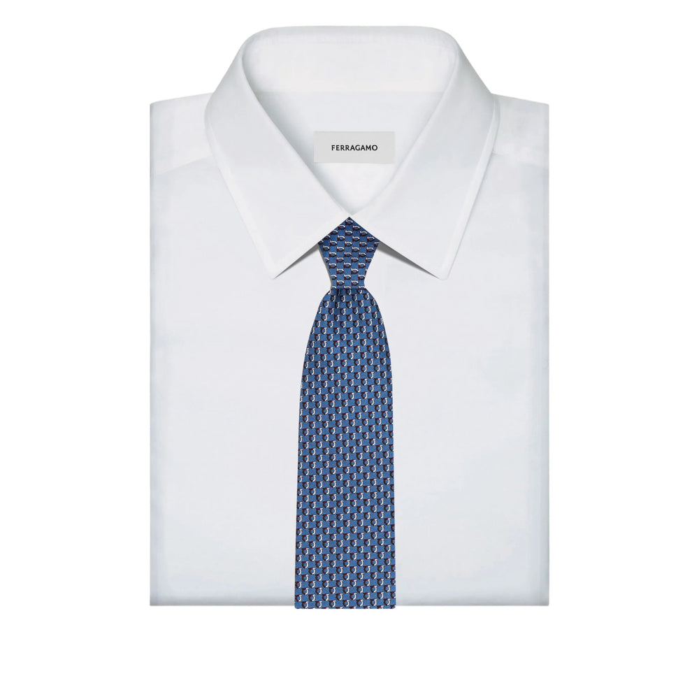 Ferragamo Ties - Blue | b460ba18ff38683b1b24765e11bd06951fba0ec5