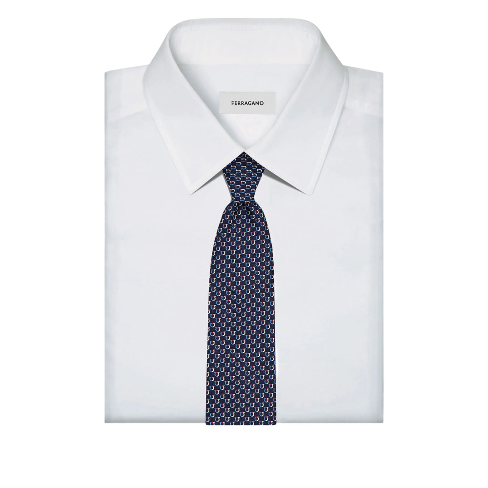 Ferragamo Ties - Blue | d5fcf09de40615545cefd707f94e96f902a2cf8a