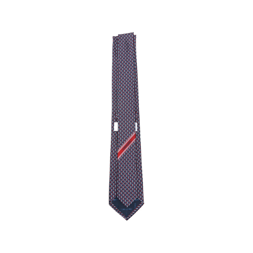 Ferragamo Ties - Blue, Red | 0133aee4422c495fc6779d01eaec17690460b77a
