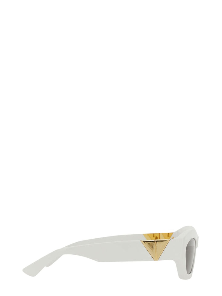 Bottega Veneta Sunglasses - White | 3f2304af25feb69a617cc0b3147239aa58486f05