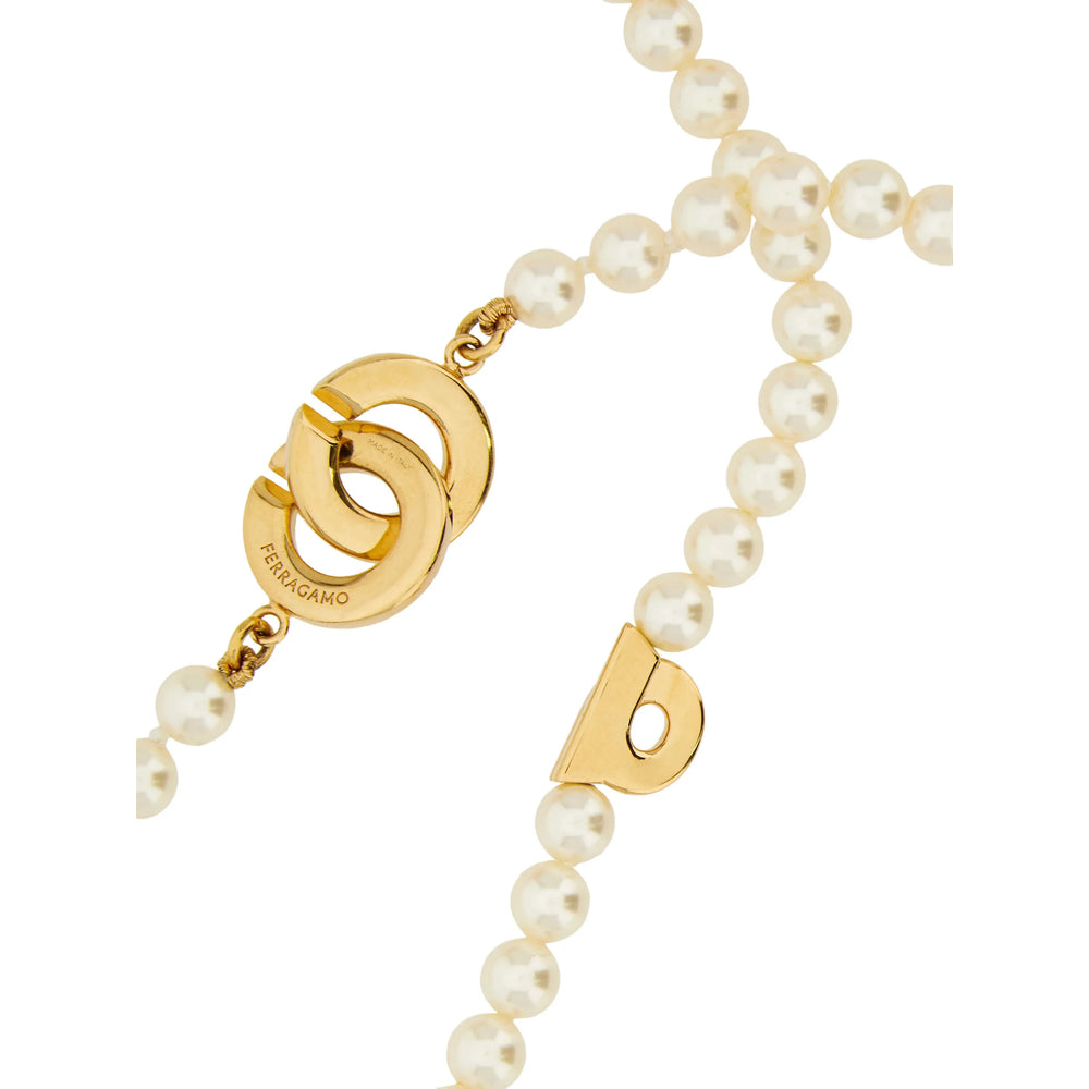 Ferragamo Jewellery - Gold, White | d9245f397aa4666a7ad6561fdae5514707ba3566