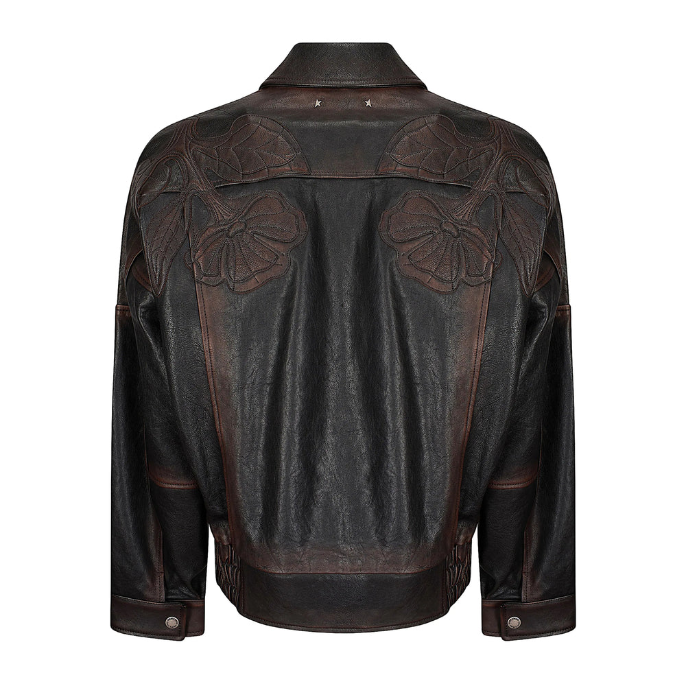 Golden Goose Leather Outerwears - Black, Brown | 5465ca92989260c1c6c54f721f13629b79976636