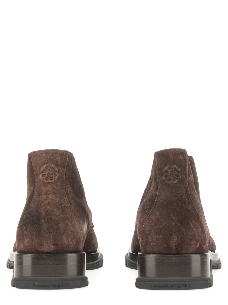 Alexander McQueen Boots - Brown | Wanan Luxury