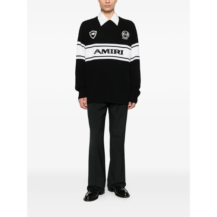 Amiri Sweaters - Black, White | 23de2a17858c6c867fc6d57e3bdee1ebe6ae30b9