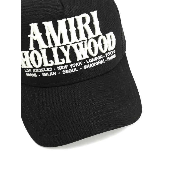 Amiri Caps - Black, White | 53cd6a62d121f7abf5761e46e9ee5836b4cda77d