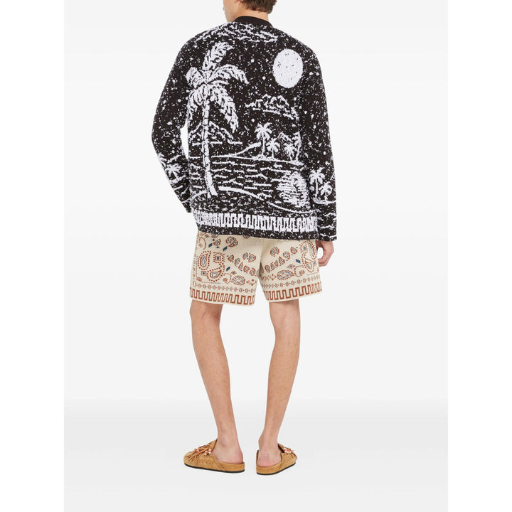 Alanui Sweaters - Black, White | a41897ce83746dc0372a087383cdff4c759012a1