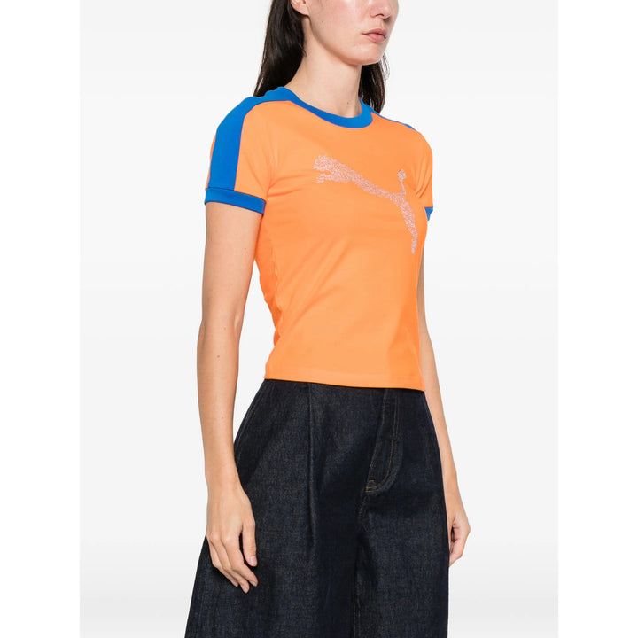 Puma Fenty T Shirts - Orange | c3b1e6691926c49d80d4e13497bf31ec9b1b27aa