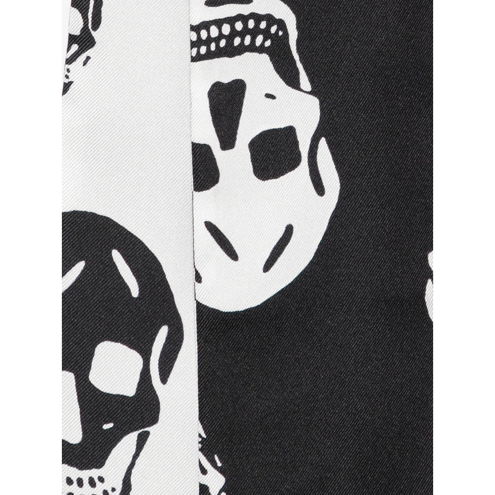 Alexander Mcqueen Scarves - Black, White | 47226b60d2209b5bb223d1ab0d12a01f7a96f963