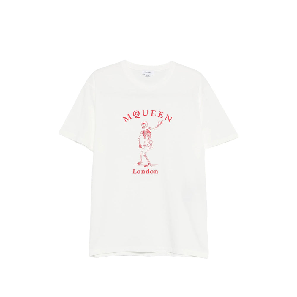 Alexander Mcqueen T Shirts - White | 12e0fbd1f1d4e26910a76480dad882006c3596fc