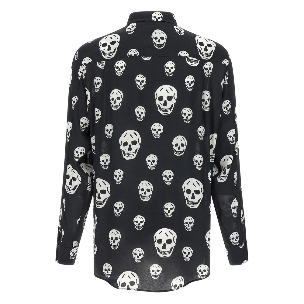 Alexander Mcqueen Shirts - Black, White | 8dfe256a62756427bc435ae000d9af0ea767410a