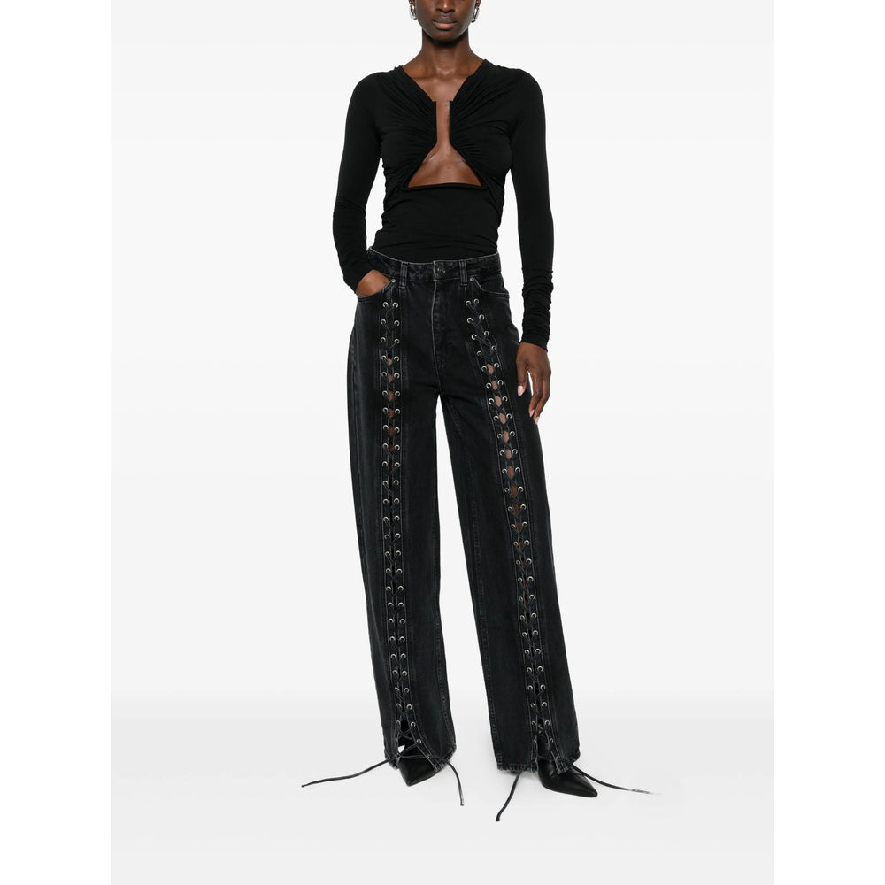 Rotate Birger Christensen Pants - Black | 389473bf42afceed3d09e312b260dc2a0979841b