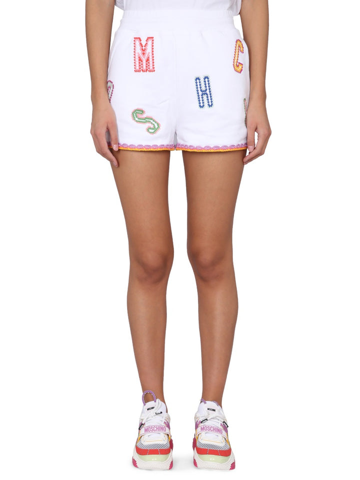 Moschino Shorts - White | Wanan Luxury