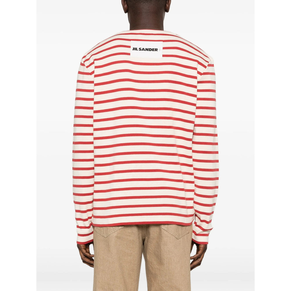 Jil Sander Sweaters - Neutral, Red | 8a56b2ba4f0bdbe4243c87758be2c027de14366d