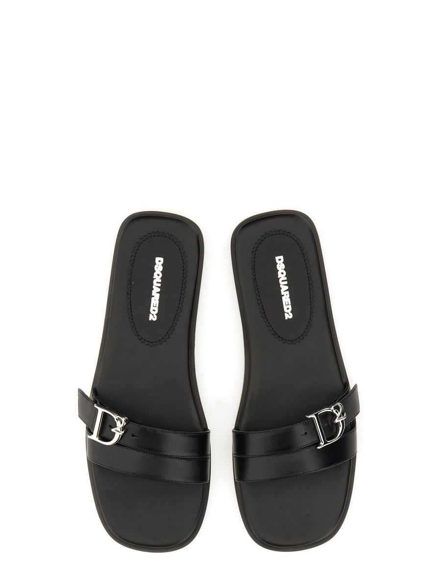 Dsquared2 Sandals - Black | Wanan Luxury