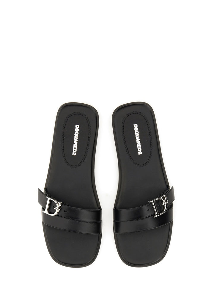 Dsquared2 Sandals - Black | Wanan Luxury
