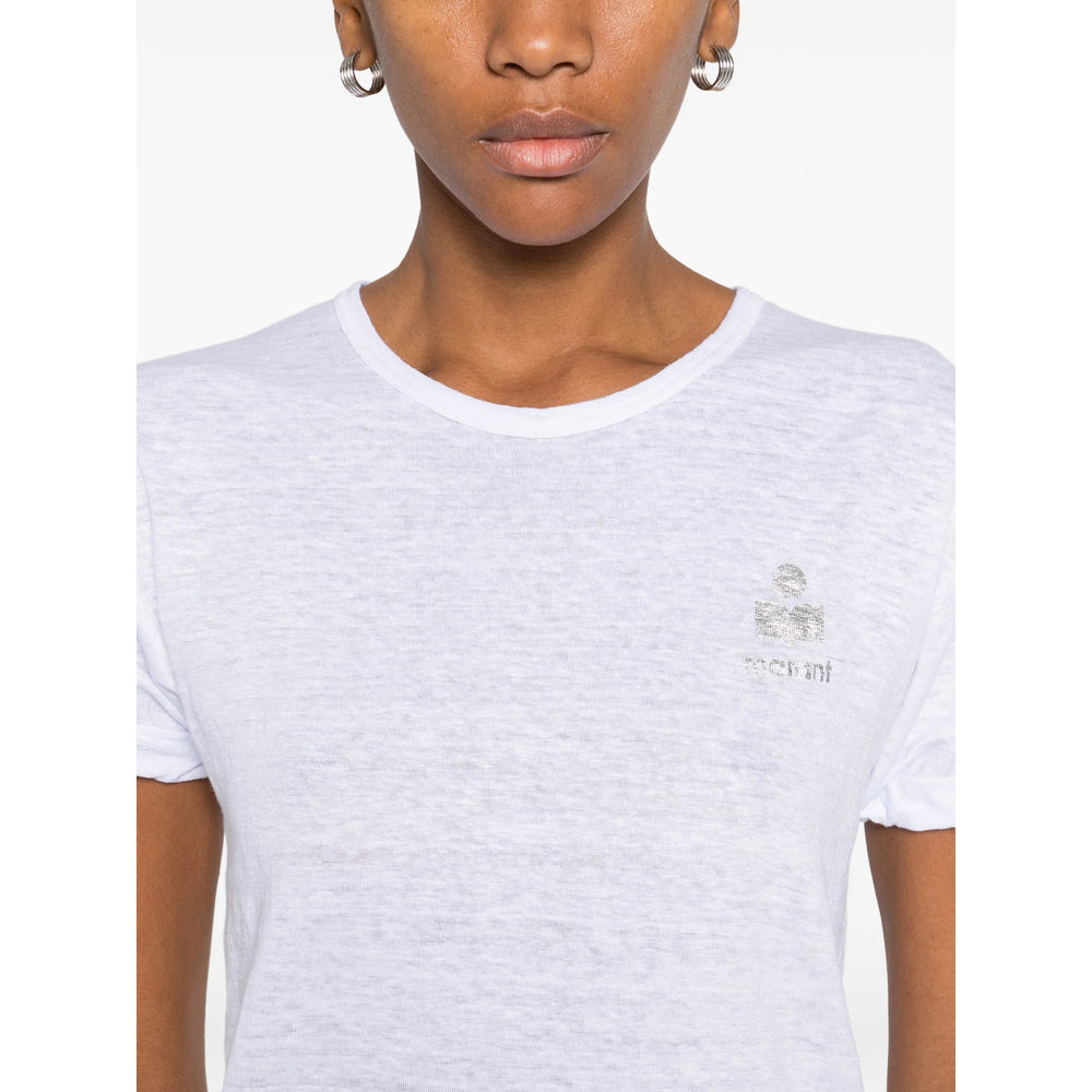 Marant ÉToile T Shirts - White | 56d0094b93b88a98632aaa1b2c573e3bda86f0f3